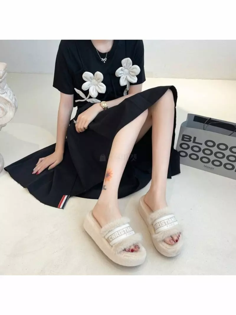 Golden Shoe - Korean Women Fashion - #vintagekidsstyle - BS9925 Slipper - 7