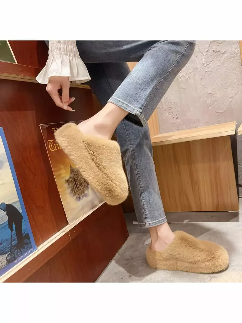 Golden Shoe - Korean Women Fashion - #vintagekidsstyle - ru7001 Slipper - 5