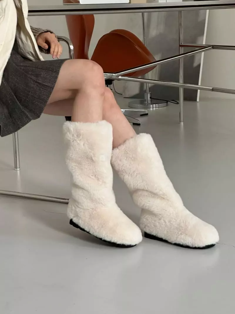 Golden Shoe - Korean Women Fashion - #womensfashion - ra233 Boots - 10