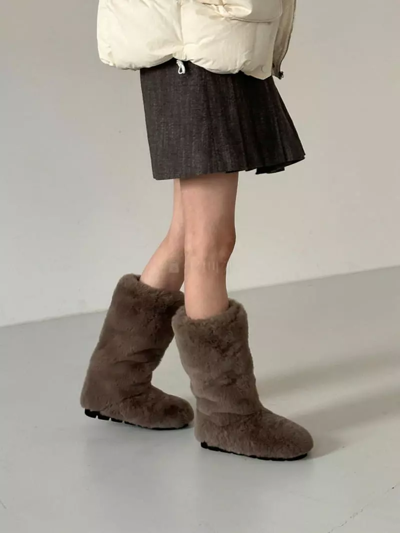 Golden Shoe - Korean Women Fashion - #momslook - ra233 Boots - 4