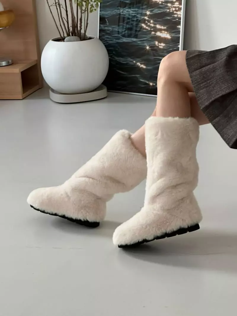 Golden Shoe - Korean Women Fashion - #womensfashion - ra233 Boots - 8