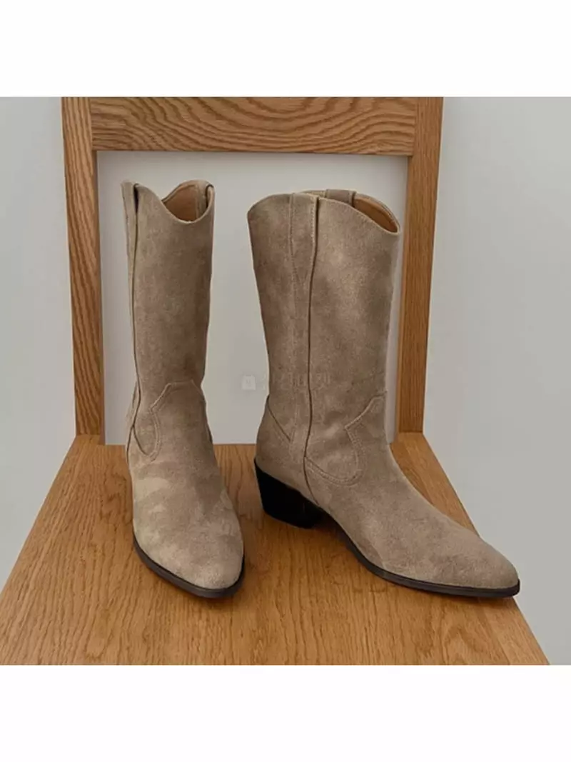Golden Shoe - Korean Women Fashion - #womensfashion - ka1980 Boots - 9