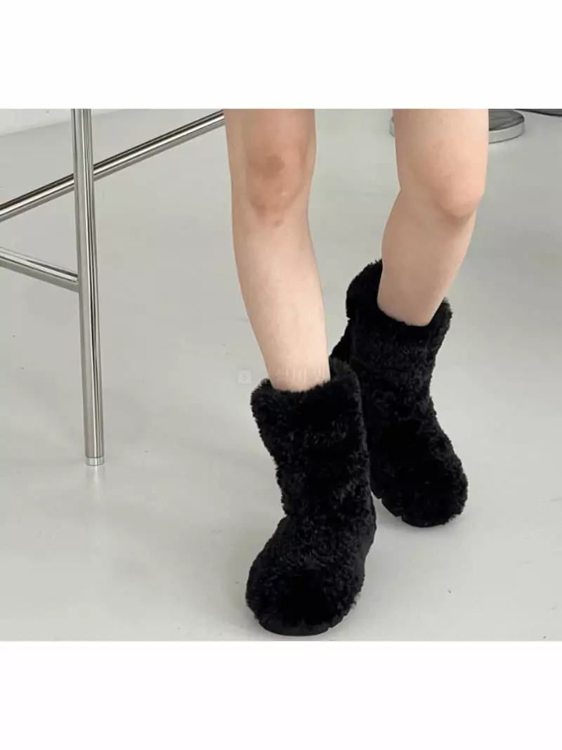 Golden Shoe - Korean Women Fashion - #momslook - ra226 Boots - 4