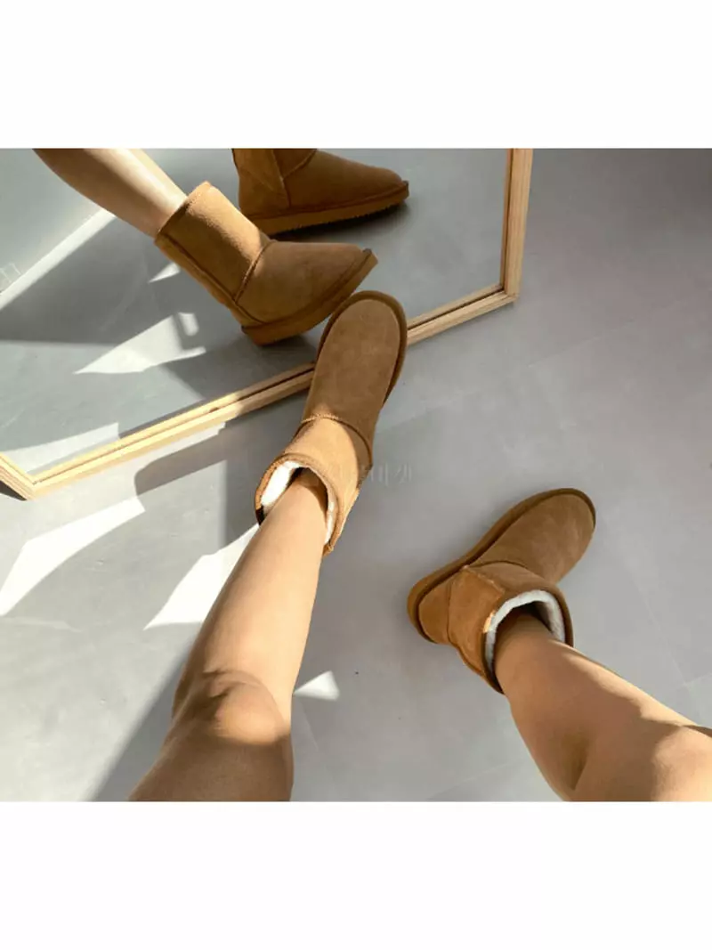 Golden Shoe - Korean Women Fashion - #womensfashion - ka0017 Boots - 2