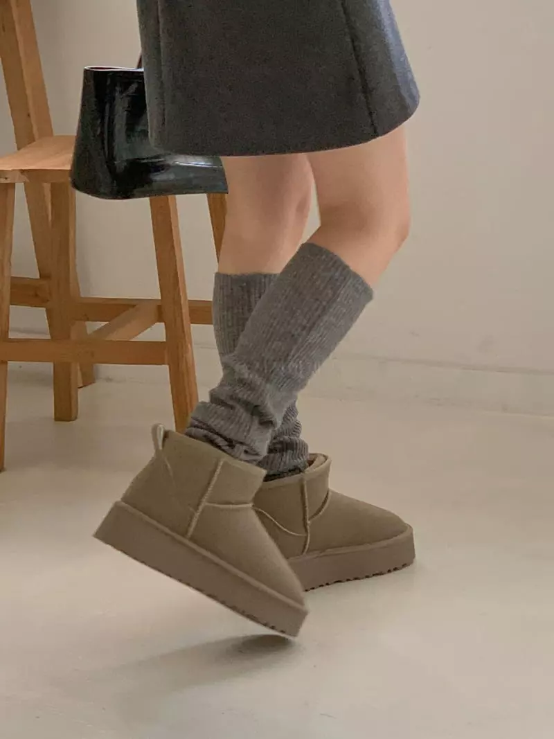 Golden Shoe - Korean Women Fashion - #momslook - dam1032 Boots - 4