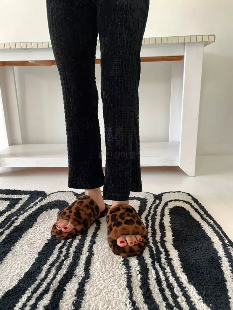 Golden Shoe - Korean Women Fashion - #womensfashion - i6028 Slipper - 9
