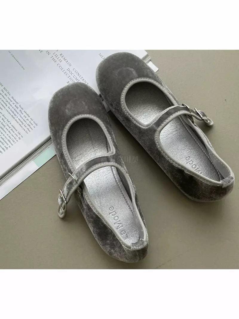Golden Shoe - Korean Women Fashion - #womensfashion - ra0004 Flats - 11