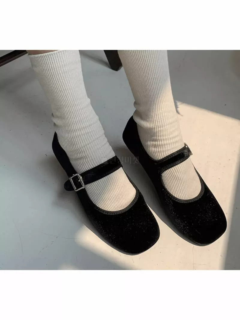 Golden Shoe - Korean Women Fashion - #womensfashion - ra0004 Flats - 5