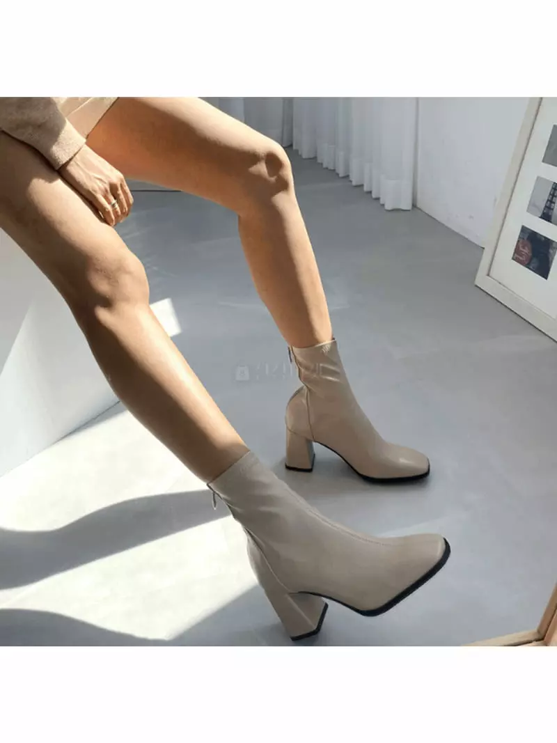 Golden Shoe - Korean Women Fashion - #womensfashion - bu186 Boots - 12