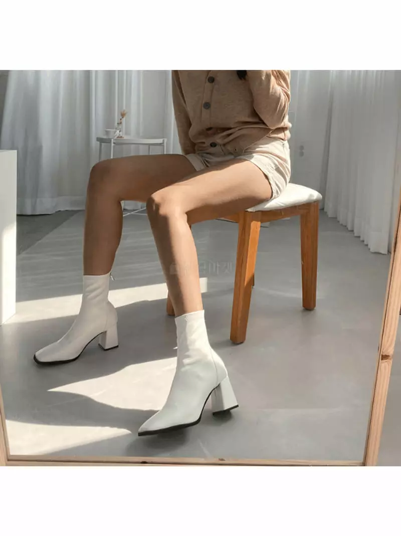 Golden Shoe - Korean Women Fashion - #momslook - bu186 Boots - 4
