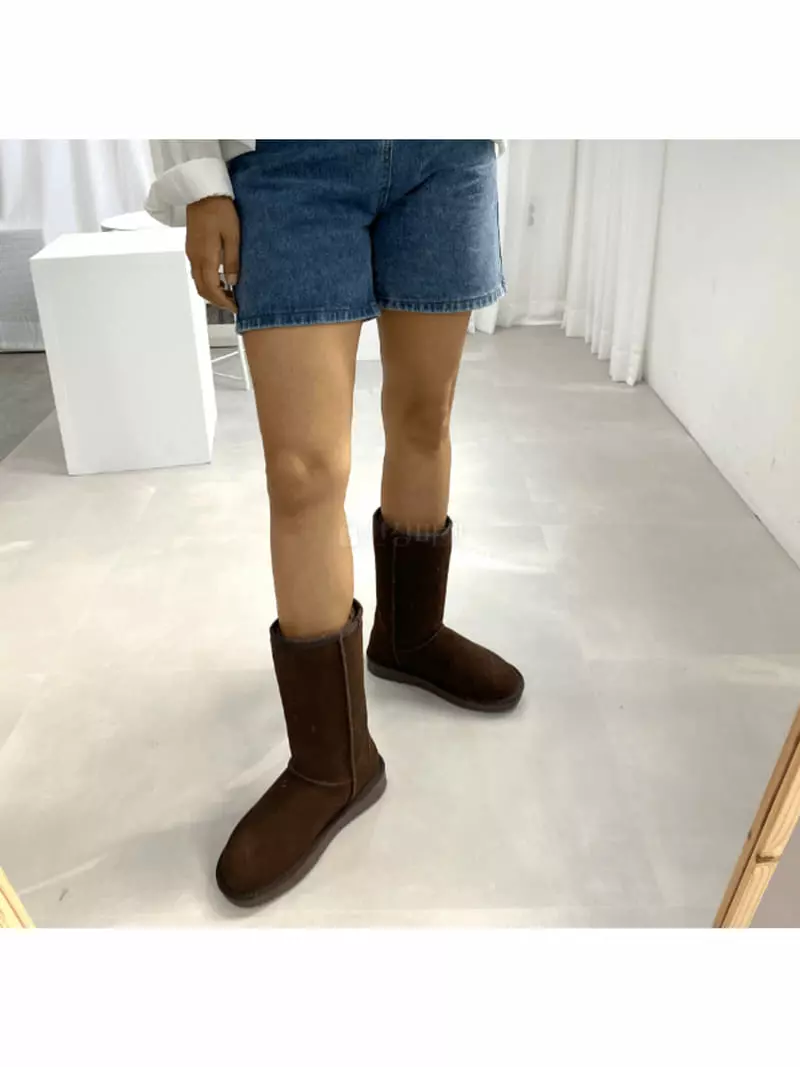 Golden Shoe - Korean Women Fashion - #womensfashion - bu0016 Boots - 11