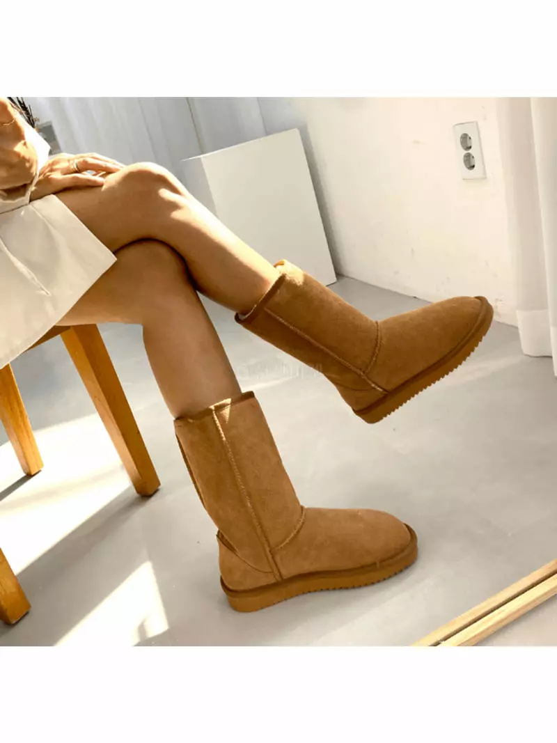 Golden Shoe - Korean Women Fashion - #womensfashion - bu0016 Boots - 7