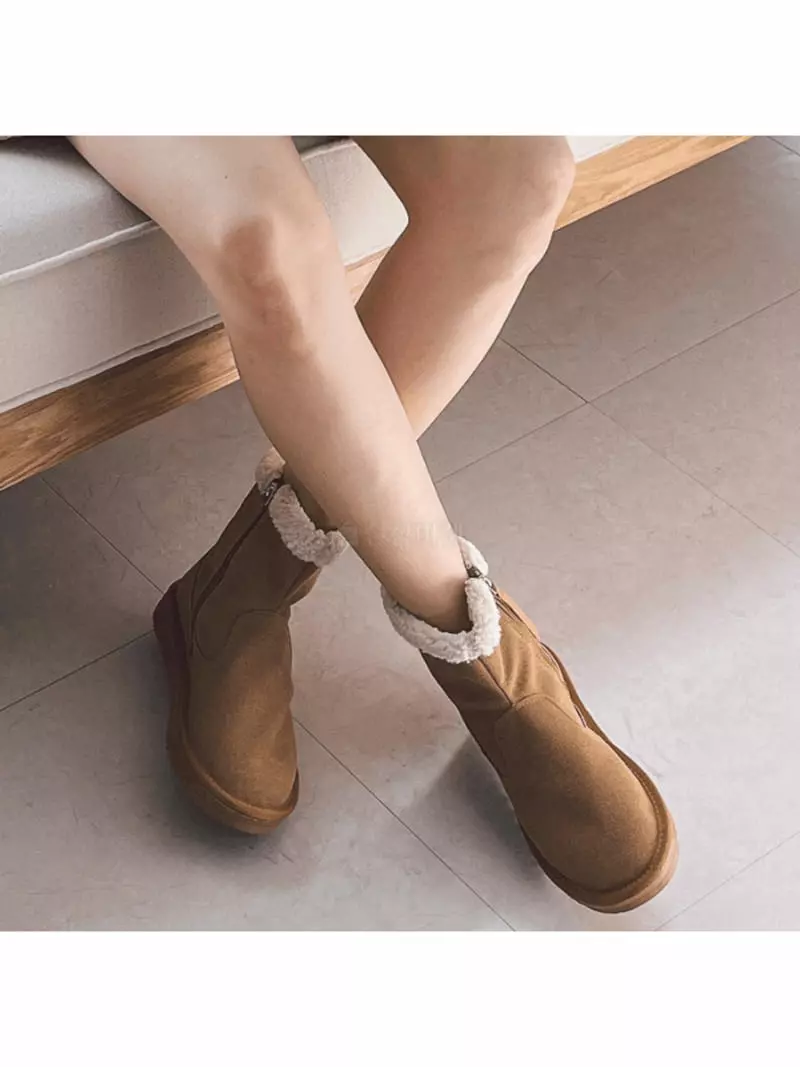 Golden Shoe - Korean Women Fashion - #momslook - DH3888 Boots - 4