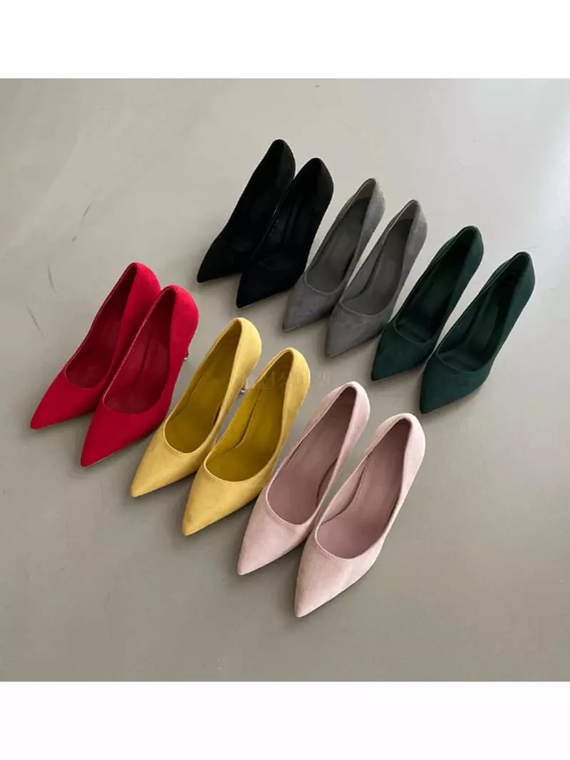 Golden Shoe - Korean Women Fashion - #womensfashion - ra0700 Pumps