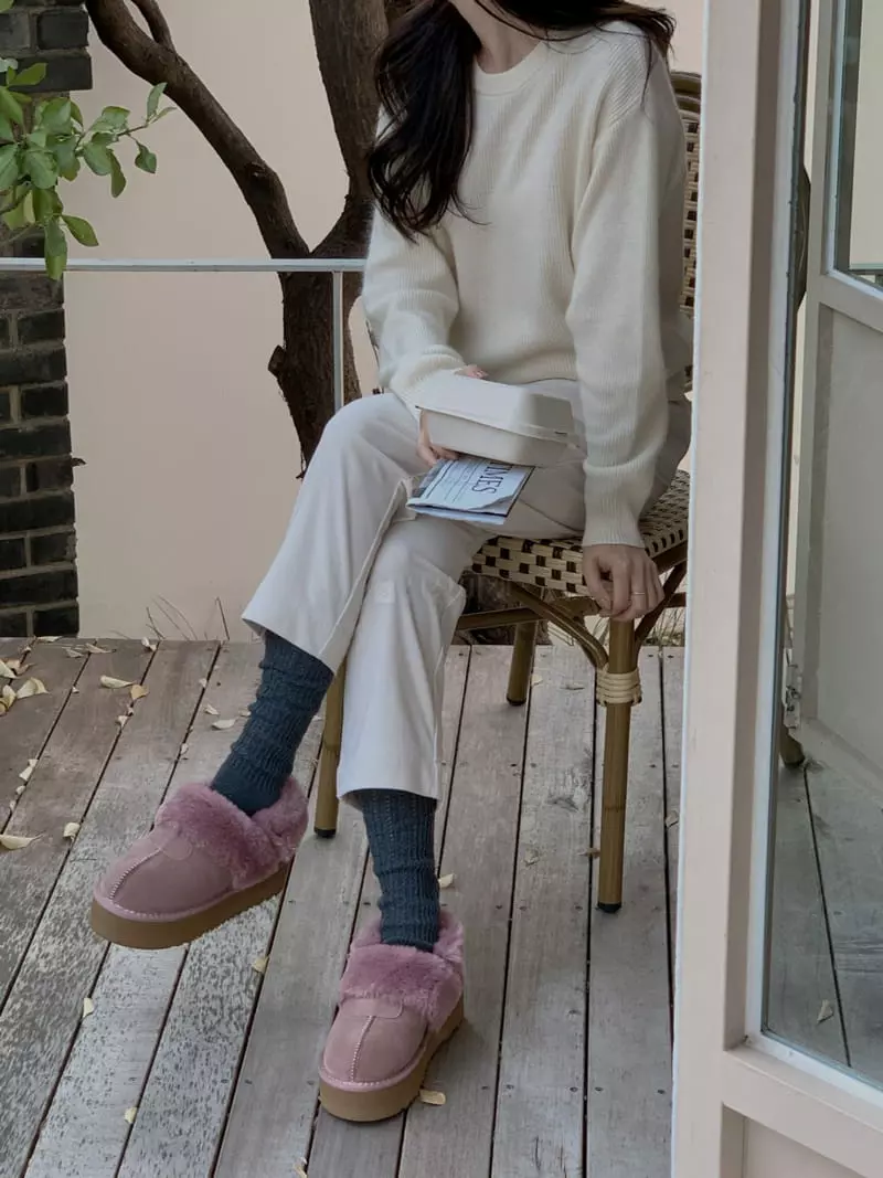 Golden Shoe - Korean Women Fashion - #womensfashion - dam1031 Slipper - 6