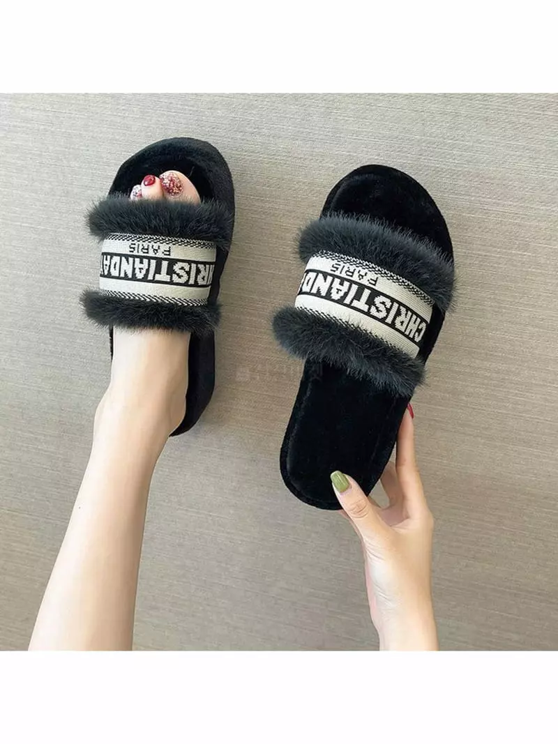 Golden Shoe - Korean Women Fashion - #womensfashion - BS9925 Slipper