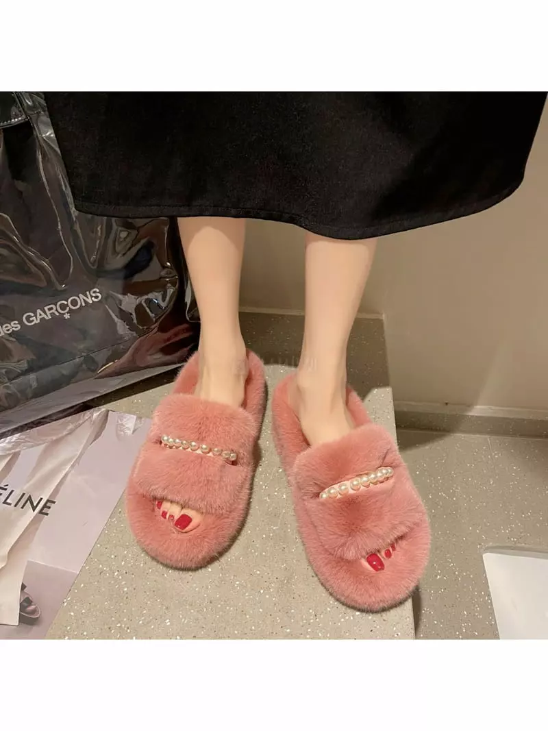 Golden Shoe - Korean Women Fashion - #momslook - RU7077 Slipper - 4