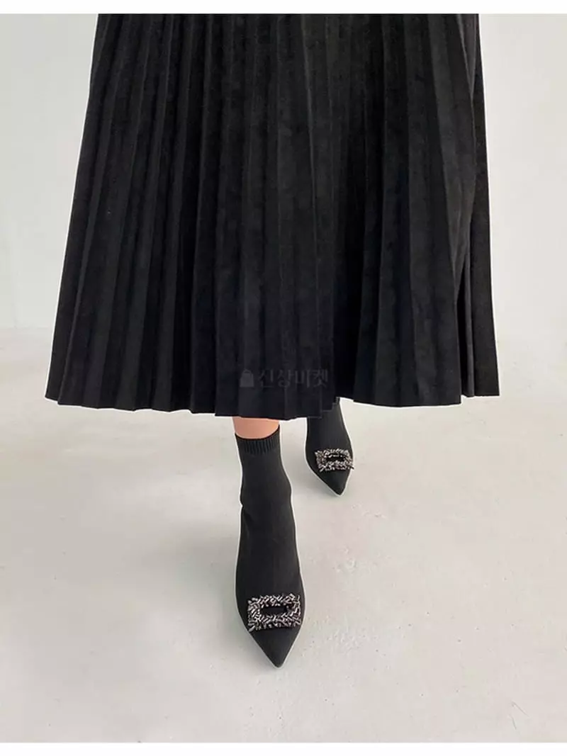 Golden Shoe - Korean Women Fashion - #womensfashion - st1623 Boots - 12