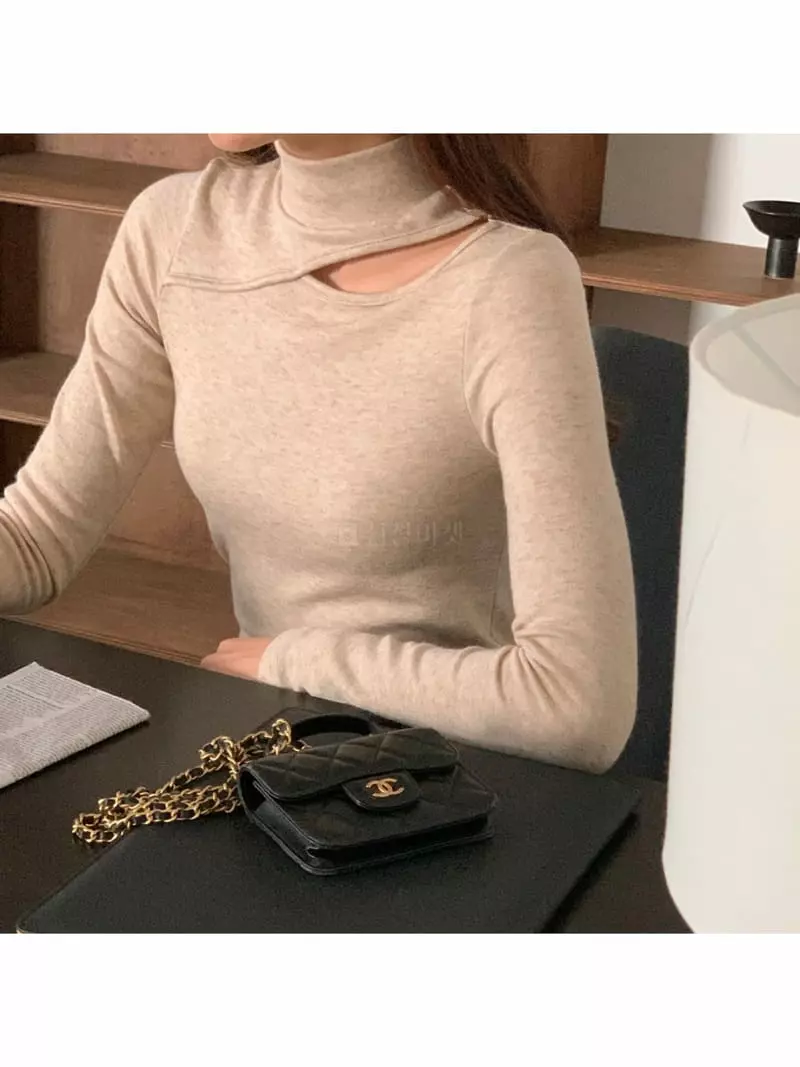 Gracia - Korean Women Fashion - #momslook - Powder Tee - 2