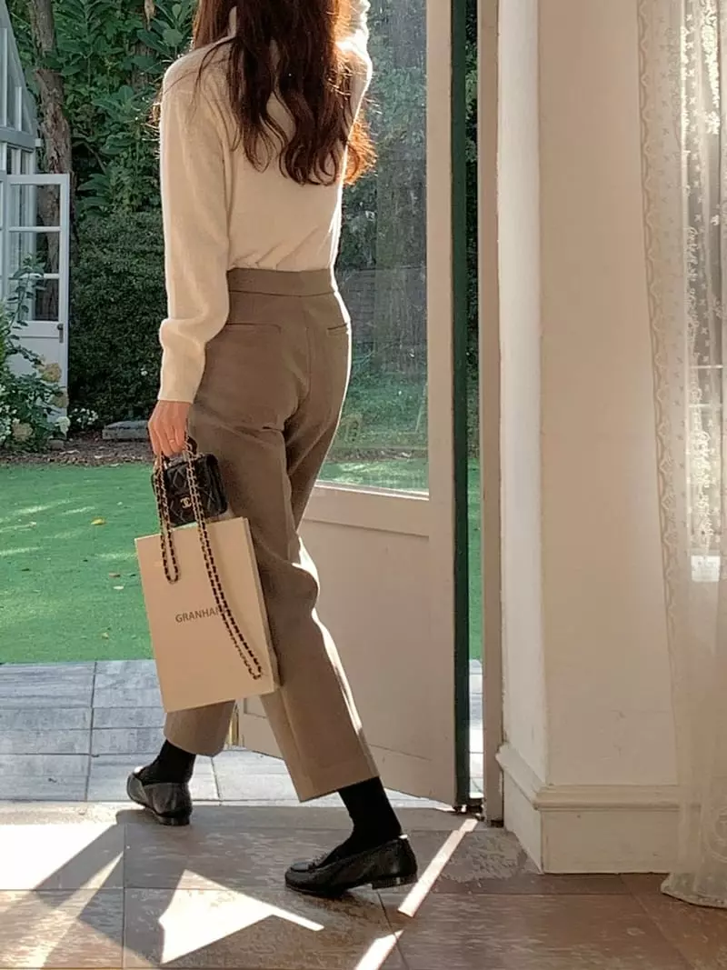 Gracia - Korean Women Fashion - #momslook - All Day Pants - 10