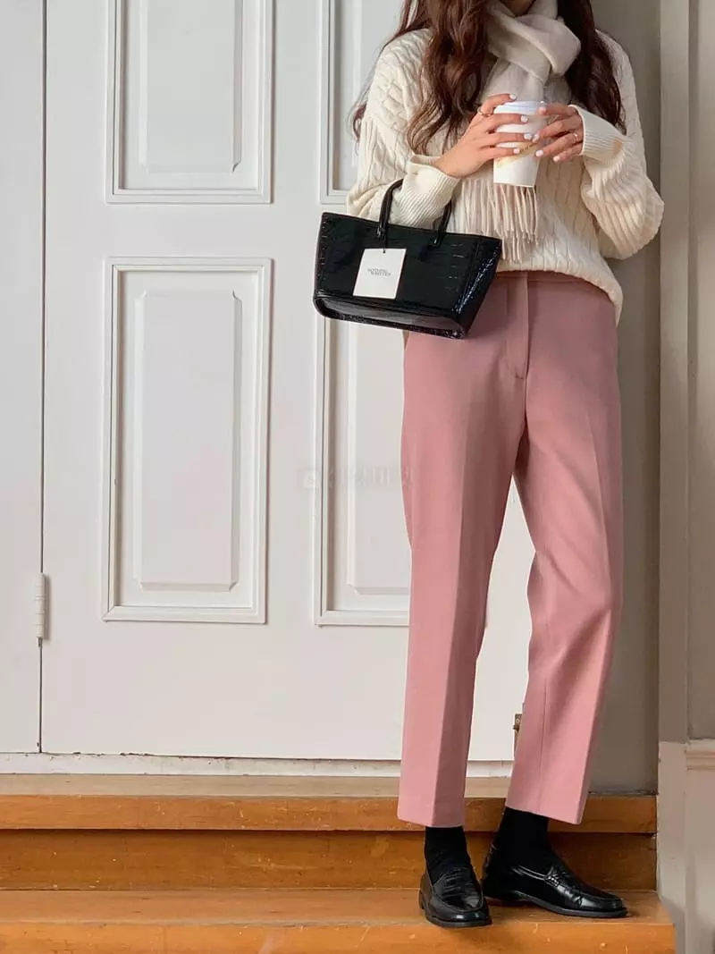 Gracia - Korean Women Fashion - #momslook - All Day Pants - 12