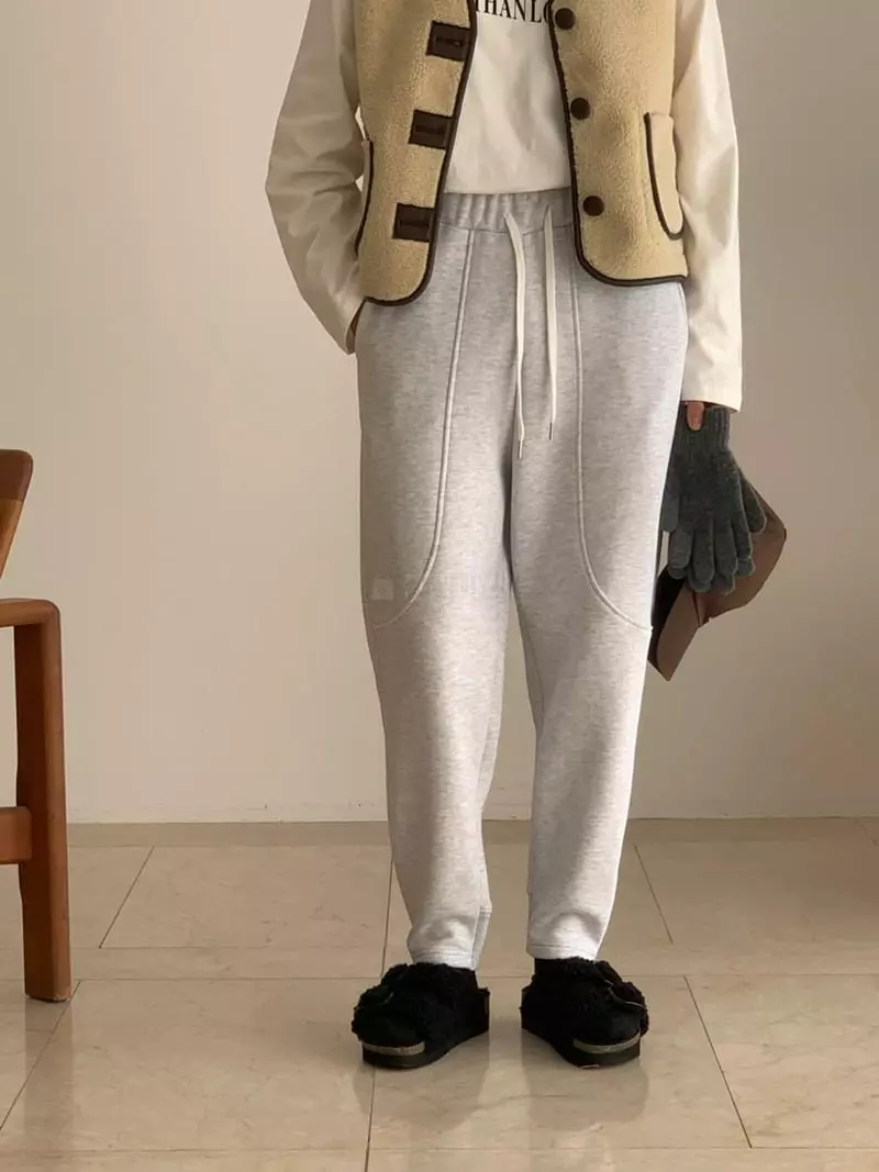 Gracia - Korean Women Fashion - #momslook - Slim Jogger Pants - 7