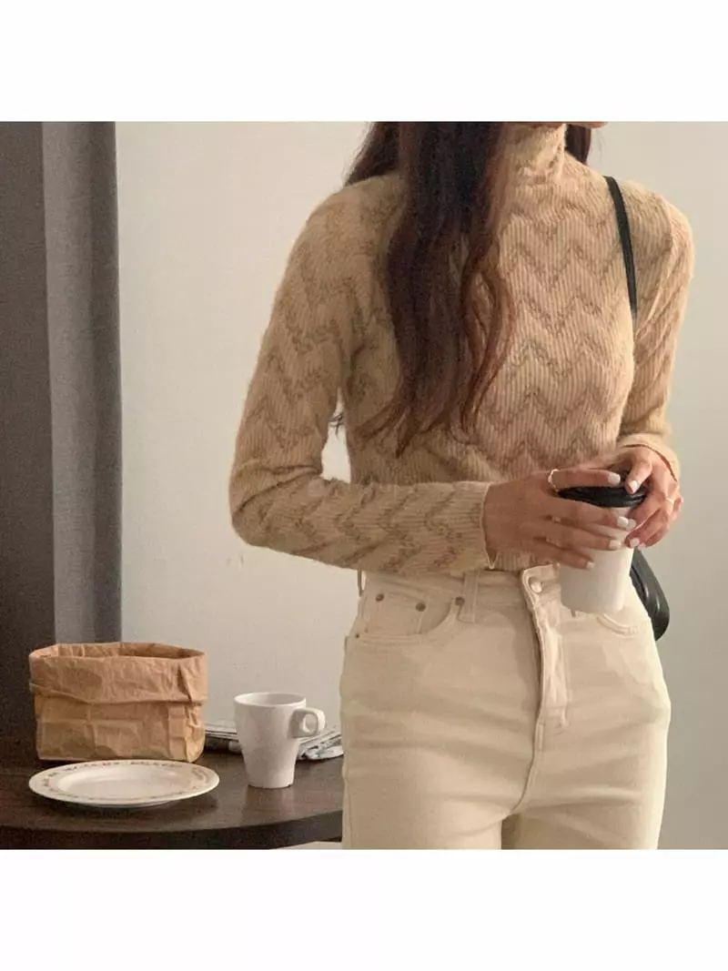Gracia - Korean Women Fashion - #momslook - Loem Lace Tee - 9