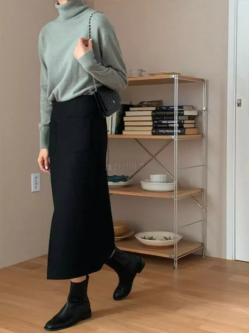 Gracia - Korean Women Fashion - #momslook - Pocket Skirt - 12