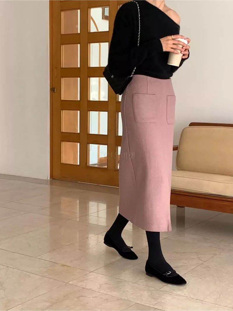 Gracia - Korean Women Fashion - #momslook - Pocket Skirt - 2