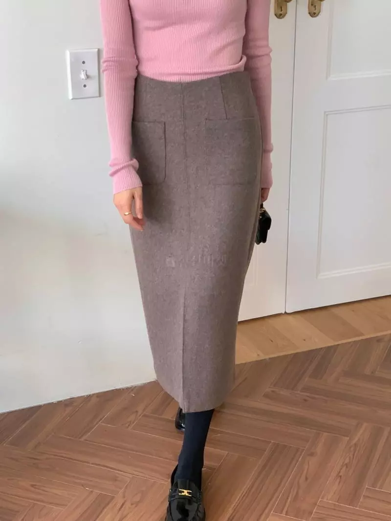 Gracia - Korean Women Fashion - #momslook - Pocket Skirt - 8