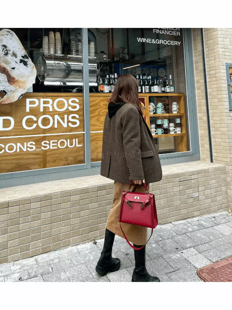 Gracia - Korean Women Fashion - #momslook - Twid Jacket - 11