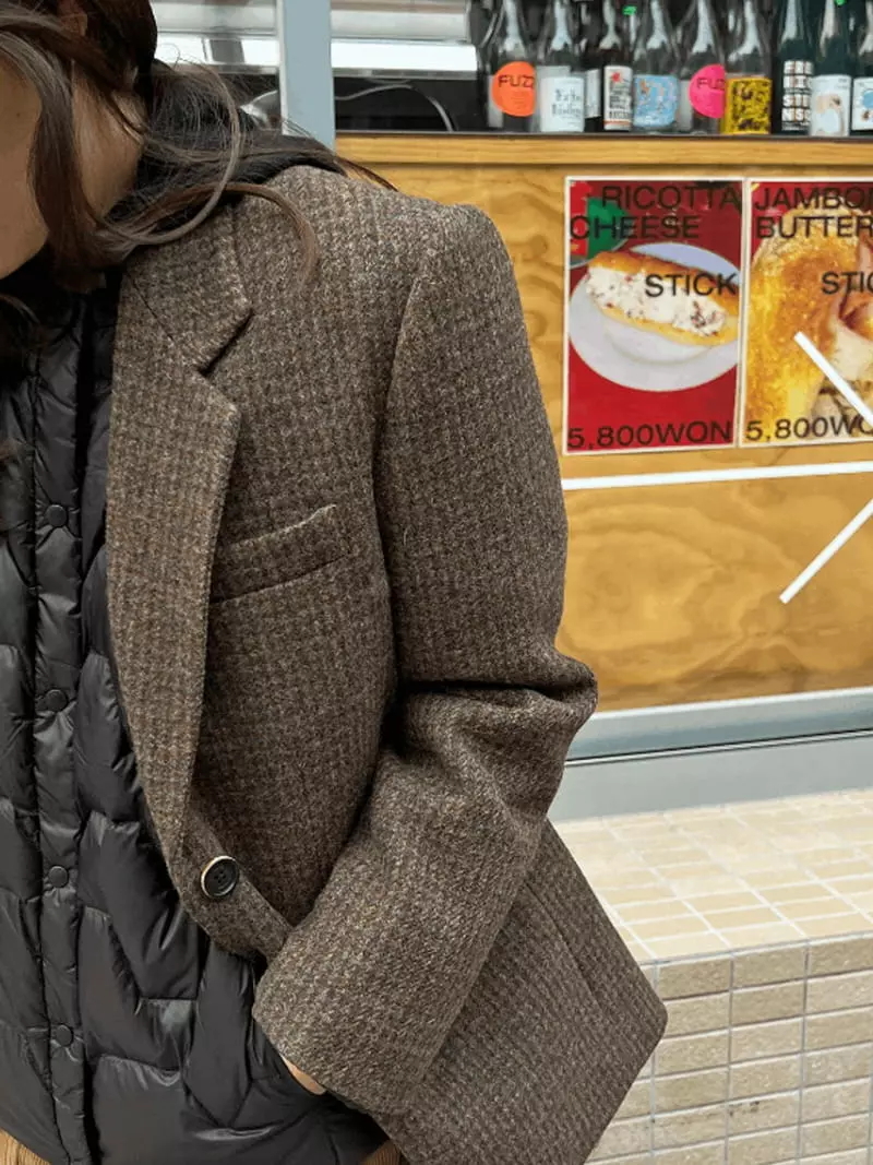Gracia - Korean Women Fashion - #momslook - Twid Jacket - 12