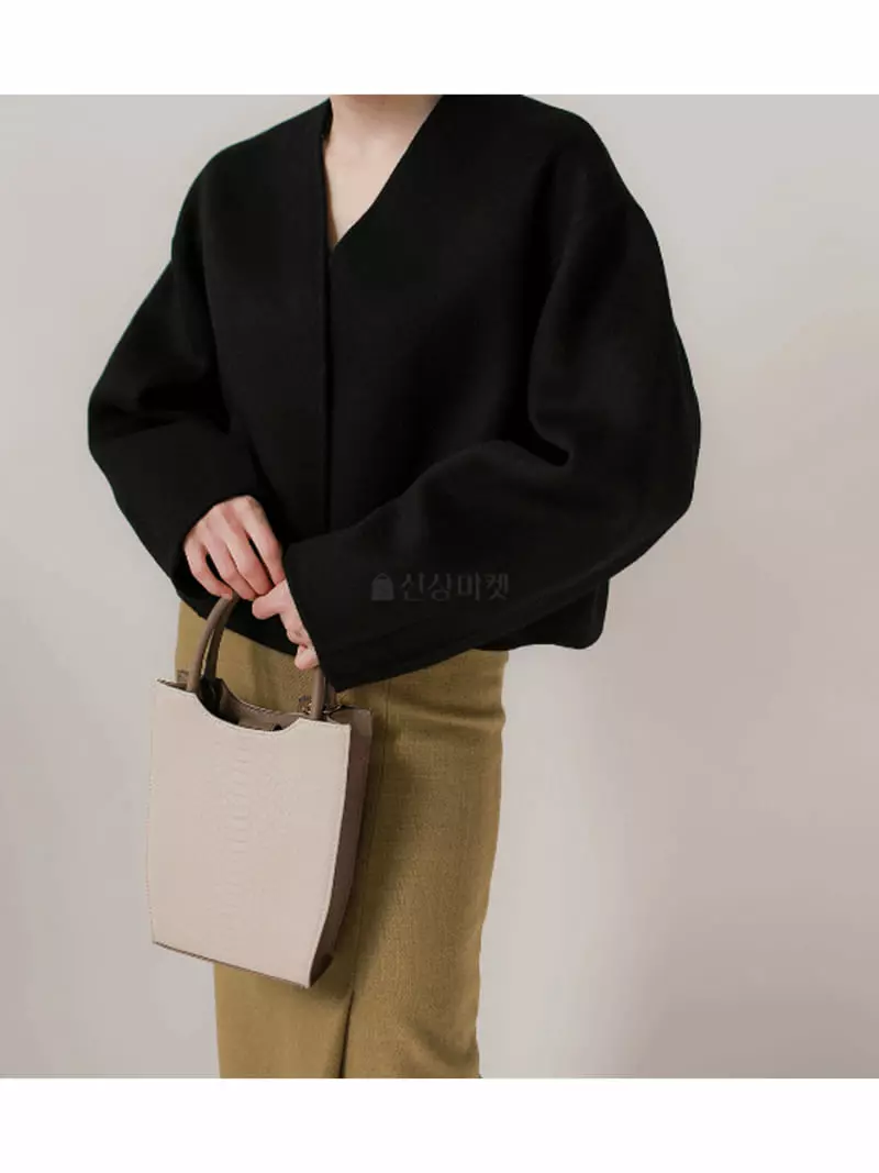 Gracia - Korean Women Fashion - #womensfashion - No Collar Coat - 4