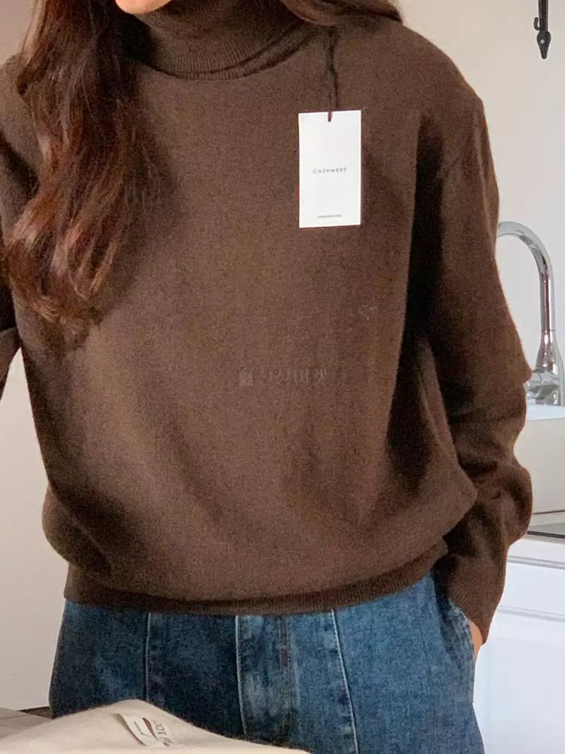 Gracia - Korean Women Fashion - #shopsmall - Nine Turtleneck Tee - 9