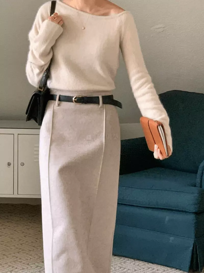 Gracia - Korean Women Fashion - #thatsdarling - Maxy Skirt - 8