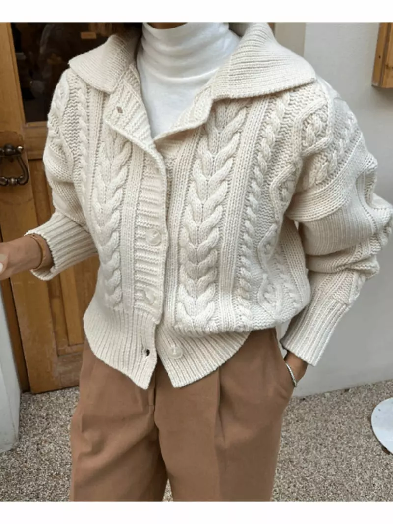 Gracia - Korean Women Fashion - #thatsdarling - Lior Cardigan - 5