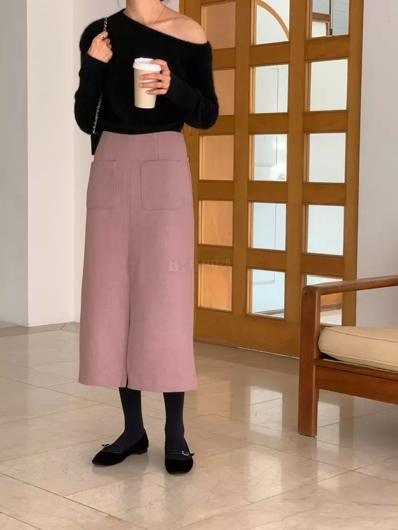 Gracia - Korean Women Fashion - #thelittlethings - Pocket Skirt