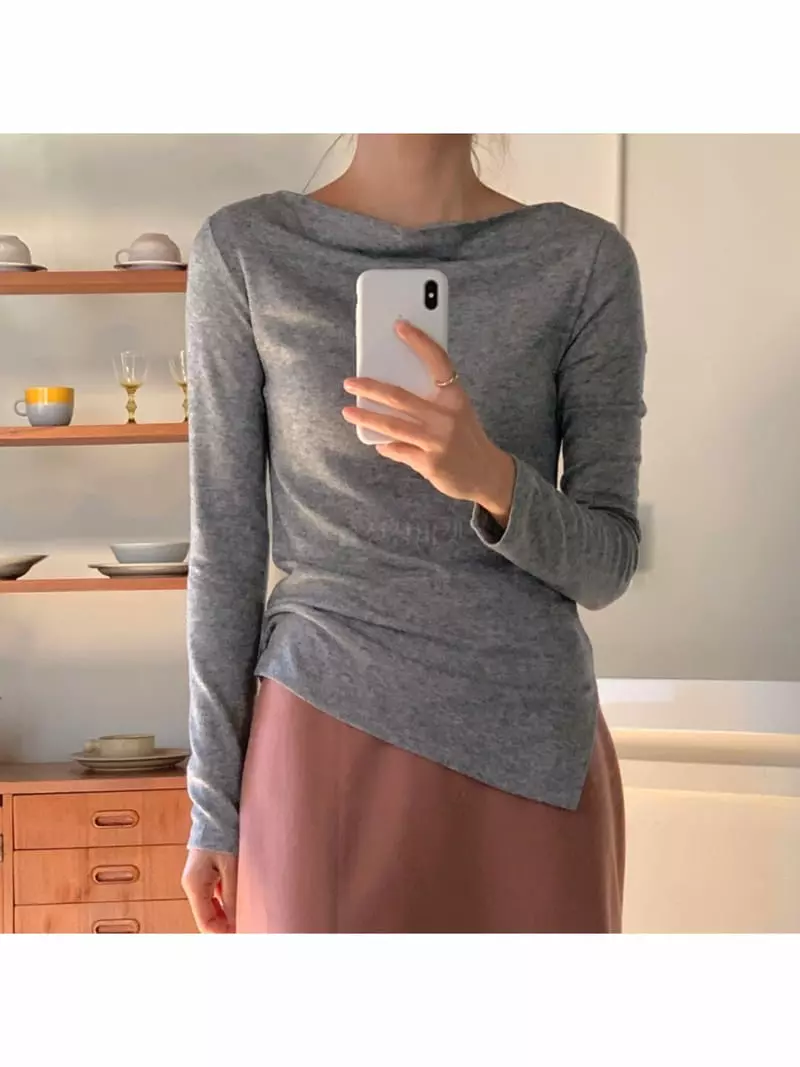 Gracia - Korean Women Fashion - #vintageinspired - Ponny Tee - 6