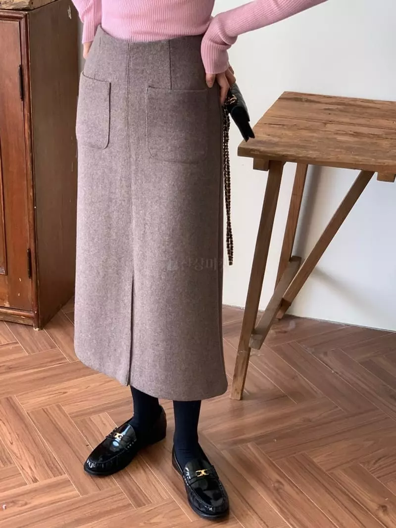 Gracia - Korean Women Fashion - #womensfashion - Pocket Skirt - 9