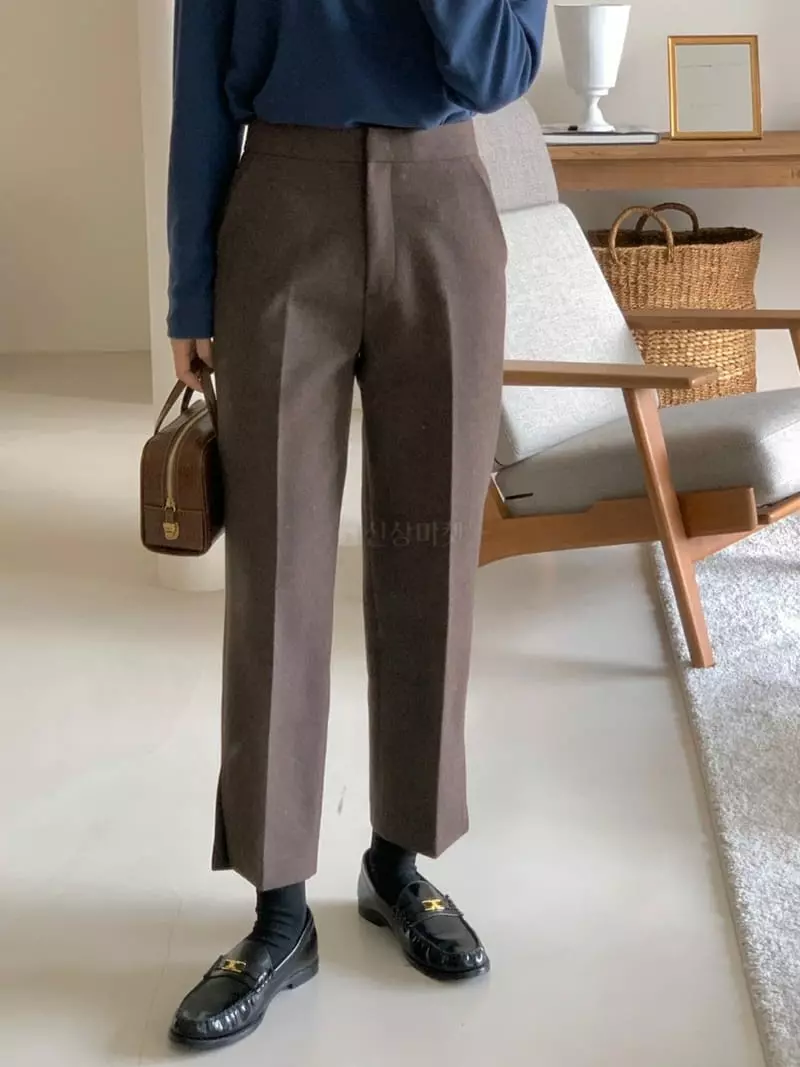 Gracia - Korean Women Fashion - #womensfashion - US Slit Pants - 6