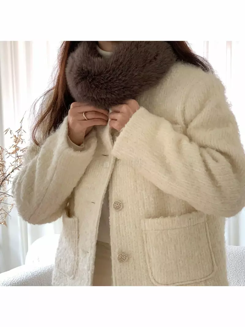 Gracia - Korean Women Fashion - #momslook - Real Muffler - 4