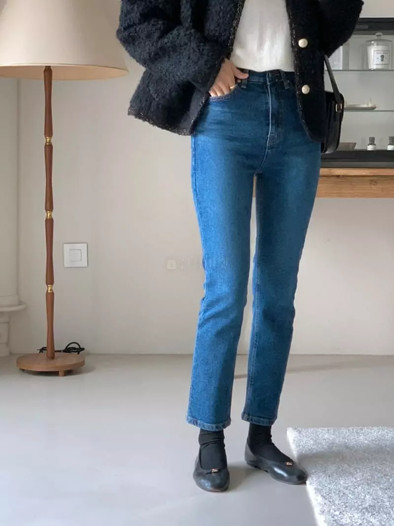 Gracia - Korean Women Fashion - #womensfashion - Banding Jeans - 10