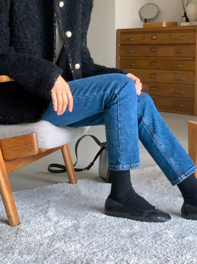 Gracia - Korean Women Fashion - #womensfashion - Banding Jeans - 12