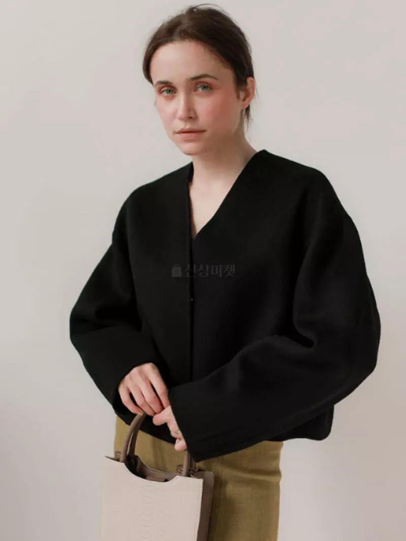Gracia - Korean Women Fashion - #womensfashion - No Collar Coat