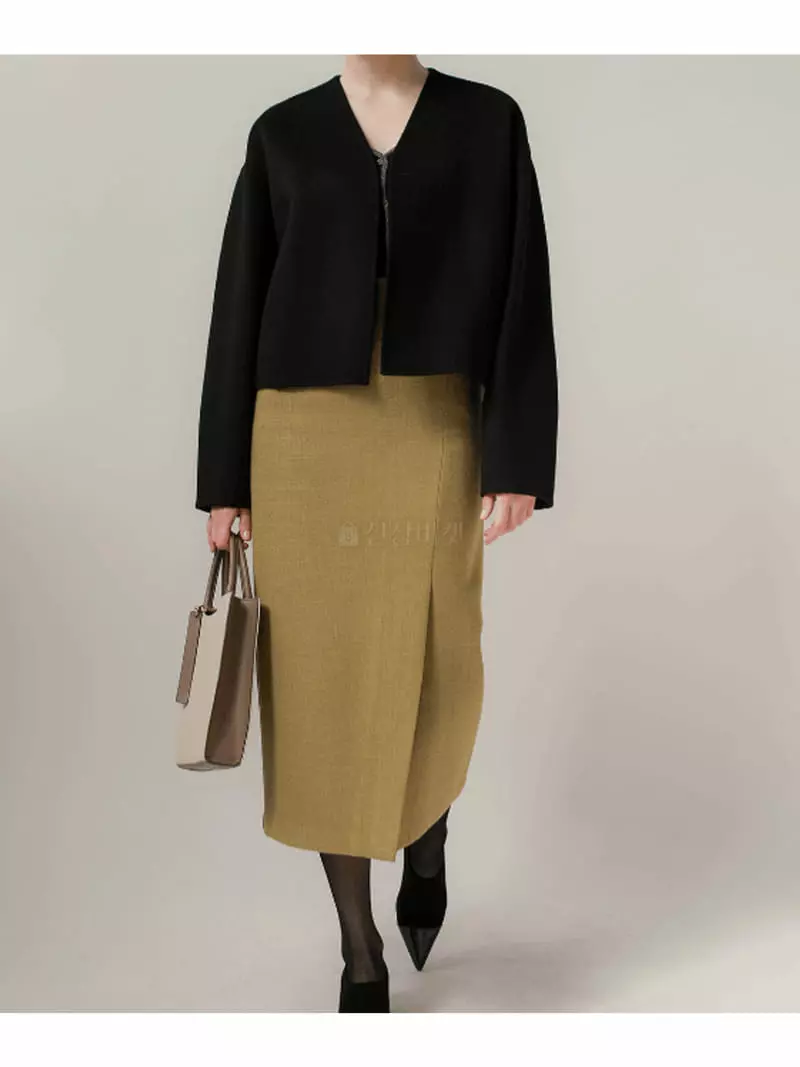 Gracia - Korean Women Fashion - #womensfashion - No Collar Coat - 5