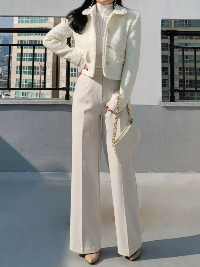 Gratia - Korean Women Fashion - #momslook - Hera Twid Jacket - 7