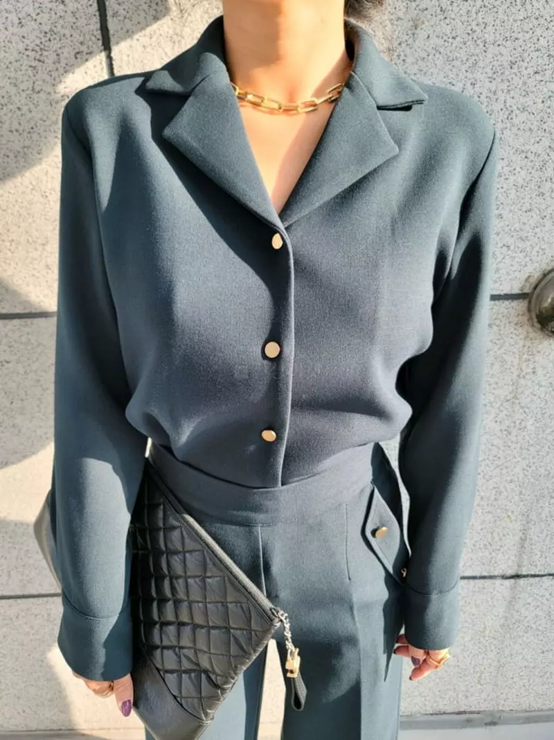 Gratia - Korean Women Fashion - #momslook - Kant Set 