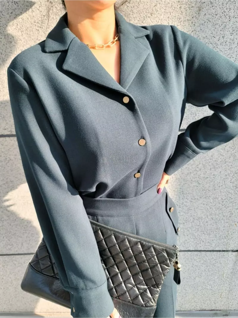 Gratia - Korean Women Fashion - #momslook - Kant Set  - 11