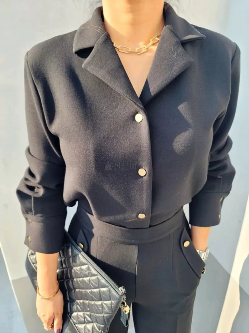 Gratia - Korean Women Fashion - #momslook - Kant Set  - 5