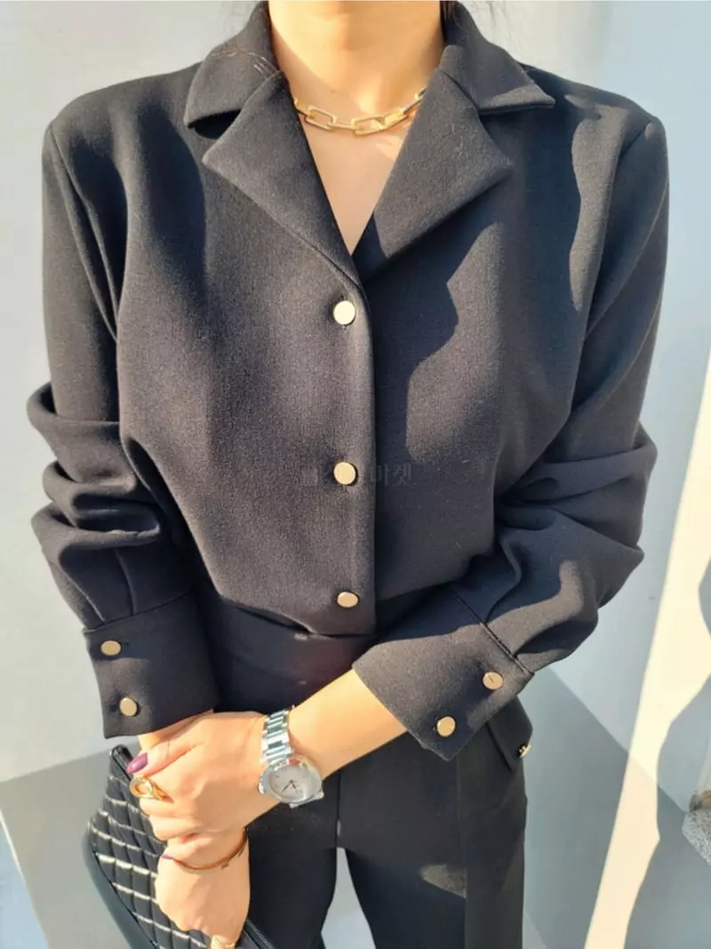 Gratia - Korean Women Fashion - #momslook - Kant Blouse Span - 6